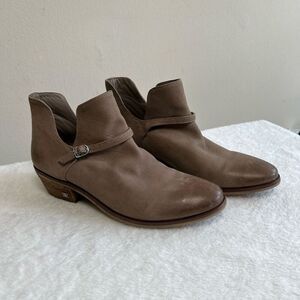 Sam Edelman Palmer Leather Ankle Booties Boots 6.5 Women